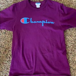 Champion purple shirt in great condition